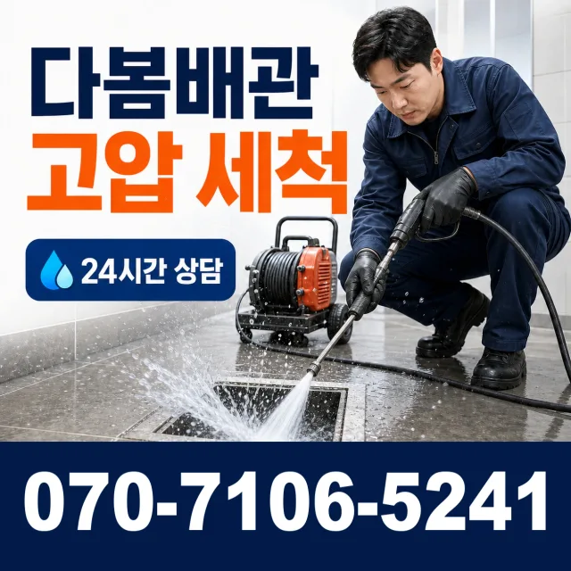 전북 전주시 덕진구 벚꽃길 세면대뚫기 상담 이미지 4